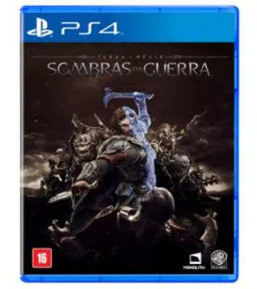 Sombras da Guerra - PS4 R$94.90