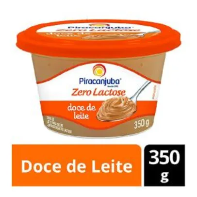 [Prime] Doce Leite Zero Lactose Piracanjuba 350g | Min.5 | R$5,15