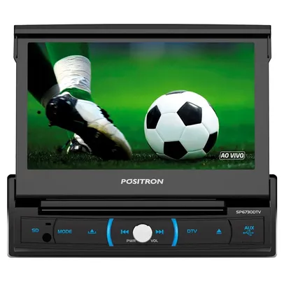 DVD Player Automotivo Pósitron SP6730DTV 7" | R$742