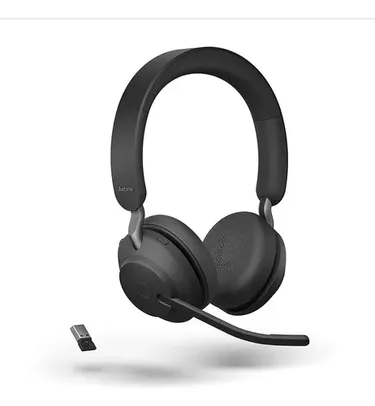 Fone De Ouvido Headset Jabra Evolve 2 65 Usb-a Ms Black 