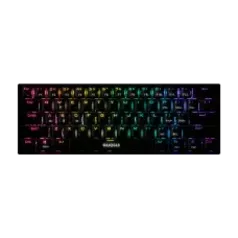 Teclado Gamer Mecânico Gamdias Hermes E3, RGB, Switch Brown, Black, ANSI