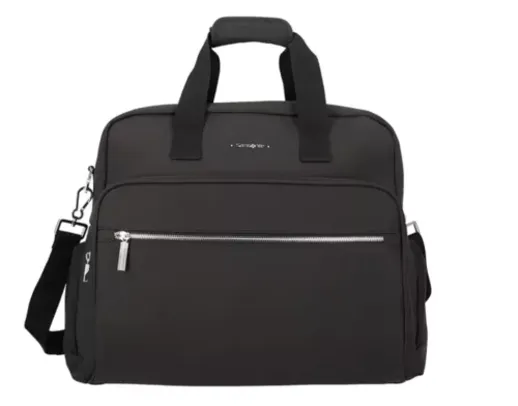 Mala de Mão Samsonite Soft Motion Biz 147064-1041 em Poliéster - Preta