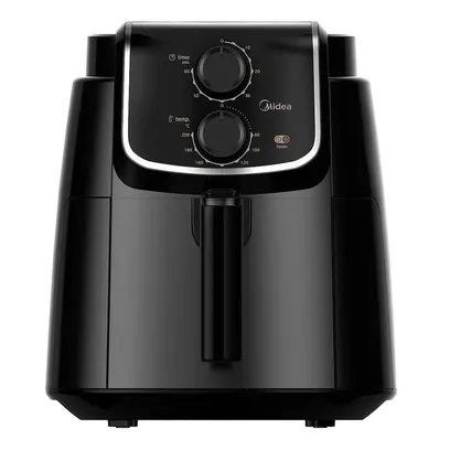 Foto do produto Fritadeira sem óleo GourmetFry 4L Midea - 110V Elétrica Air Fryer 4 L