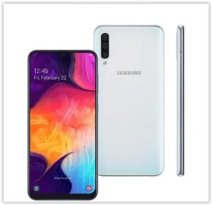 Smartphone Samsung Galaxy A50 Branco 64GB R$ 1274