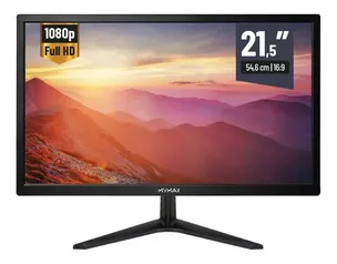 [Visa MP] Monitor Mymax MM215169HV/BK 21.5" preto 110V/220V