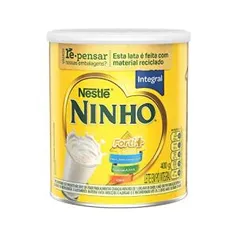 [Prime - Recorrência] Leite em Pó, Forti+, Integral, Ninho 400g | R$13