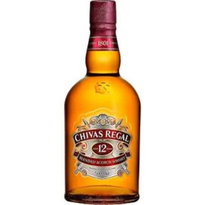 Whisky Chivas Regal 12 Anos - 750ml - R$ 85
