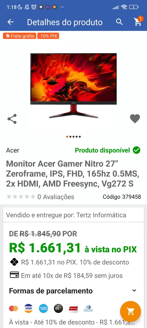 Imagen na descrição da promoção