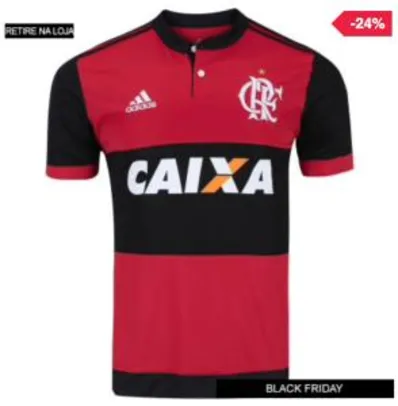 Camisa do Flamengo I 2017 adidas com Patrocínio - Masculina - R$190,00