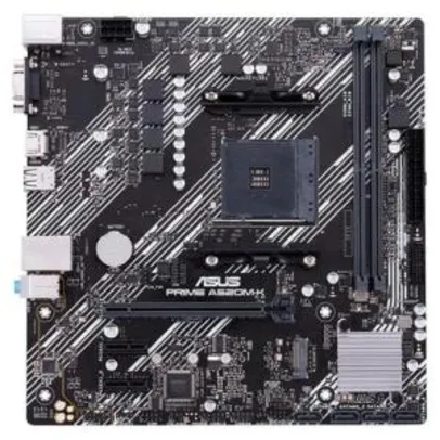 Placa-Mãe Asus Prime A520M-K, AM4