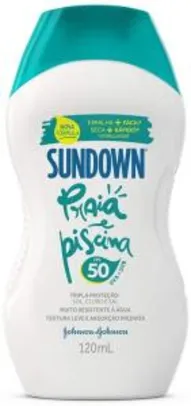 Protetor Solar Praia e Piscina Sundown FPS 50, 120ml | R$24