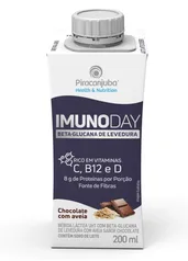 (Prime + Recorrência) Bebida Láctea Piracanjuba Imunoday Sabor Chocolate com Aveia 200ml | Mín.10 | R$1,11