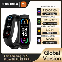 Smartband Xiaomi Mi Band 6 - Versão Global