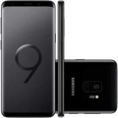 Smartphone Samsung Galaxy S9, 128GB, 12MP, Tela 5.8´, Preto - G9600 - R$2.600