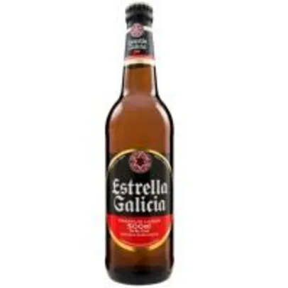 Cerveja Lager Premium Puro Malte Estrella Galicia | 36 unid | R$2,88 cada