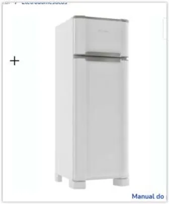 Refrigerador Esmaltec RCD34 Branco - 276 L | R$ 1099