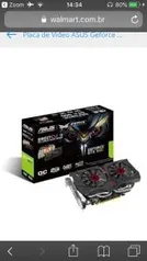 Placa de Video ASUS Geforce GTX 960 2GB DDR5 128BITS - STRIX-GTX960-DC2OC-2GD5 - R$715