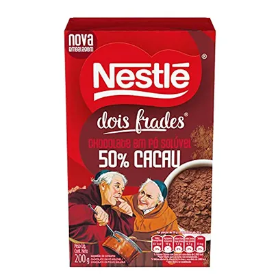 [REC] [10 Unid]Chocolate em Pó, Nestlé, Dois Frades, 200g