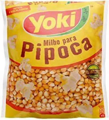 [PRIME] Leve 5 pacotes Milho de Pipoca Yoki 500g