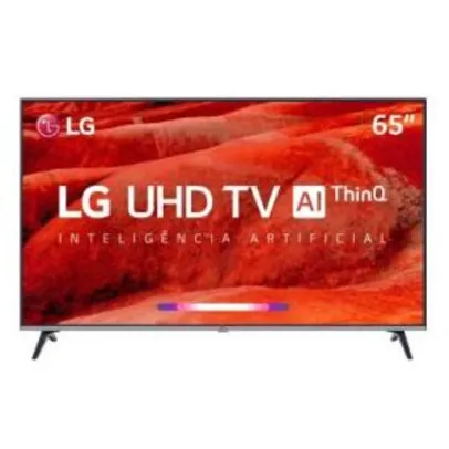 Smart TV 65" LG 65UM7520 UHD ThinQ | R$3.077