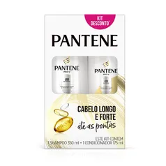 Shampoo Pantene Liso Extremo 350ml + Condicionador 175ml 