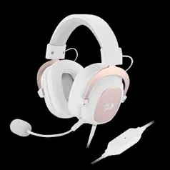 Headset Gamer Redragon Zeus 2 - Branco | R$369