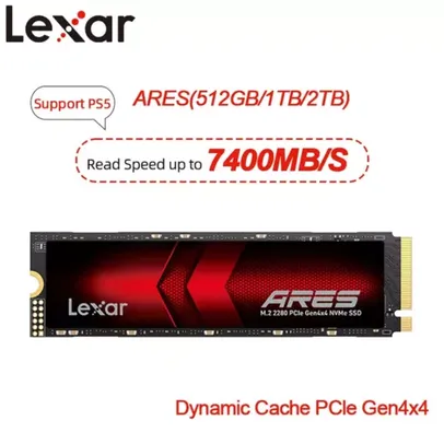 SSD NVME Lexar ARES GEN4 7400MB/s