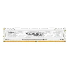 Memoria Crucial Ballistix Sport 8GB (1x8) DDR4 2666Mhz Branco, BLS8G4D26BFSCK