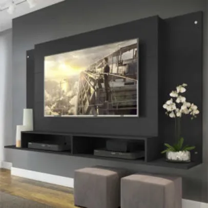 Painel Tókio Multimóveis para TV de até 60 Polegadas com Nicho - Preto| R$ 230