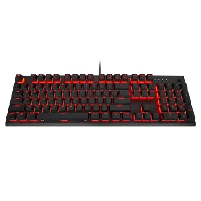 Teclado Mecânico Gamer Corsair K60 PRO, Led Vermelho, Switch Cherry Viola, ABNT- CH-910D029-BR