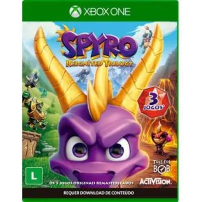 Spyro Reignited Trilogy - XBOX One - R$95