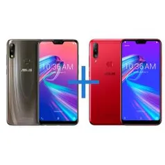 Smartphone ASUS Zenfone Max Pro (M2) + Zenfone Shot Plus | R$1.889