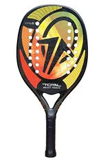 Raquete Beach Tennis Total Fun 100% Carbono + Raqueteira