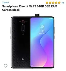 Xiaomi Mi 9T 64 GB  6 GB RAM Carbon Black