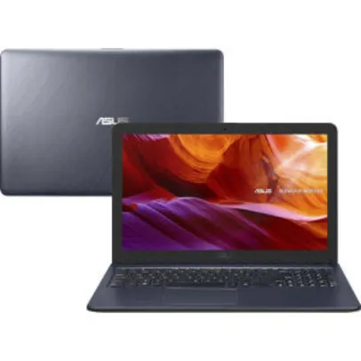 (Ame R$ 1.190) Notebook Asus X543MA-GO594T Intel Celeron 4GB 500GB 15,6"