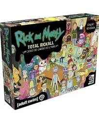 Galápagos, Rick & Morty: Total Rickall, Jogo de Tabuleiro para Amigos, 2 a 5 jogadores, 30 minutos por partida