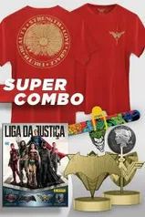 Super Combo Fan Box DC Comics com Camiseta - R$50