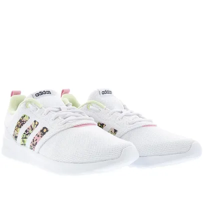 Tênis Adidas QT Racer 2.0 Esportivo Feminino Branco