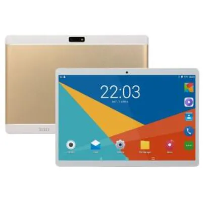 [Compra Internacional] 10.1 polegadas Jogo HD Tablet Computer PC Android 8.0 6 + 64GB Dual Camera Tablet - R$1533