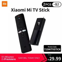 Xiaomi Mi TV Stick Android TV 1080p R$ 170