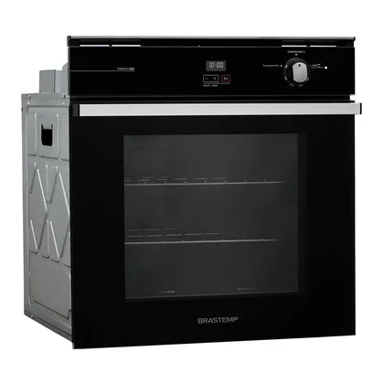 Foto do produto Forno De Embutir Elétrico Brastemp 84 L Preto 220V