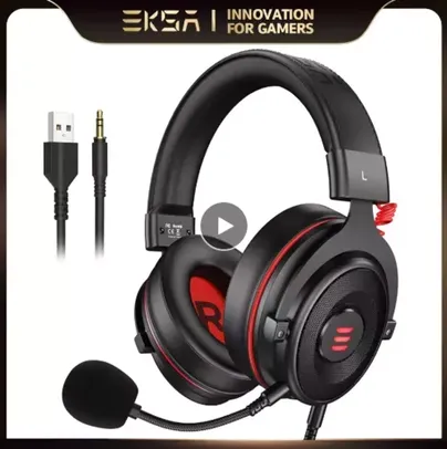 Headset Gamer Modular EKSA 900 Pro - Celular/Console/PC - 7.1  