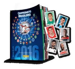 [Torcida Panini] Album de Figurinhas oficial do CAMPEONATO BRASILEIRO 2016; + 48 Figurinhas - Grátis​