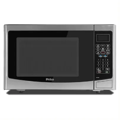 Micro-ondas Philco 32 Litros Inox e Preto PMO33IP – 127 Volts