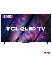 Smart TV TCL QLED C725 50 4K Android TV com Google Assistant, Dolby Vision, HDR10+