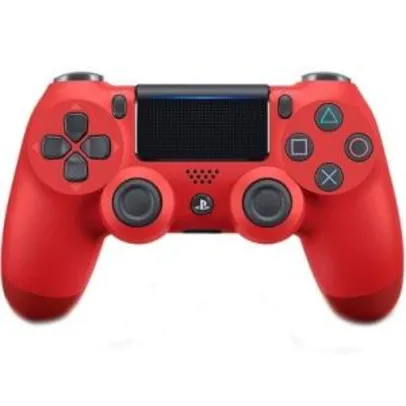 Controle Sony Dualshock 4 Sem fio PS4 Magma Vermelho CUH-ZCT2U