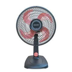 [AME R$ 70 SC R$ 61] Ventilador de mesa 30cm Mallory Elegance Grafite/Rosa