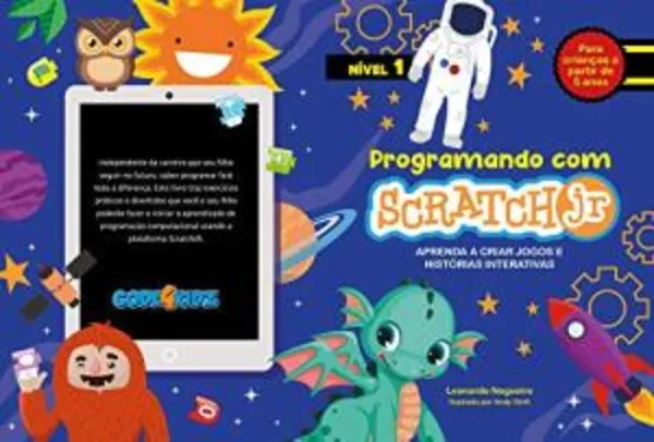 [eBook GRÁTIS] Programando com Scratch JR: Aprenda a criar jogos e histórias interativas