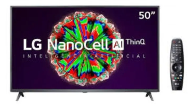 (APP) Smart Tv Nanocell 50 LG Nano79sna Uhd 4k Ips Wi-fi R$2299