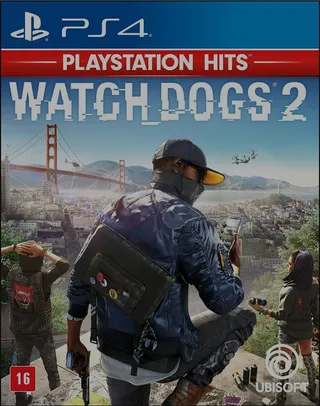 (PRIME) Watch Dogs 2 - PS4 (Mídia Física) | R$ 50